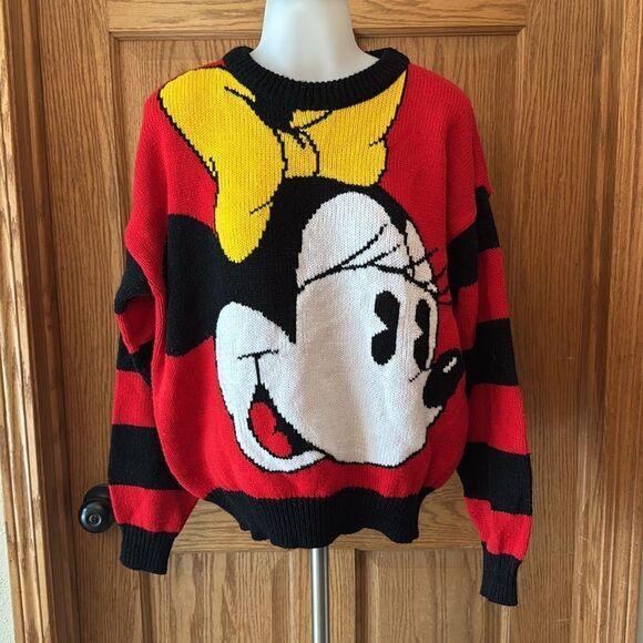DISNEY Mickey & Co. Vintage 90's Minnie Mouse Sweater - Picture 3 of 7